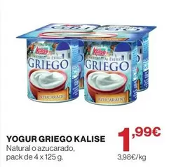 Kalise - Yogur Griego