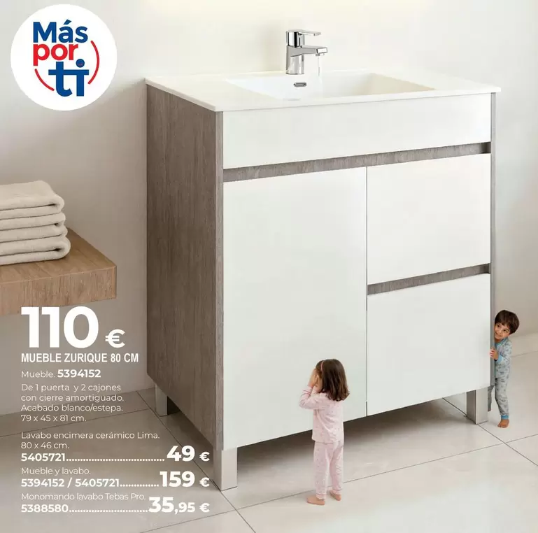 Mueble-Zurgue 80 cm