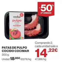 cocimar - Patas De Pulpo Cocido
