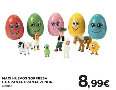 La Granja - Maxi Huevos Sorpresa Granja Zenon