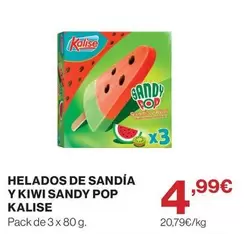 Kalise - Helados De Sandía Y Kiwi Sandy Pop