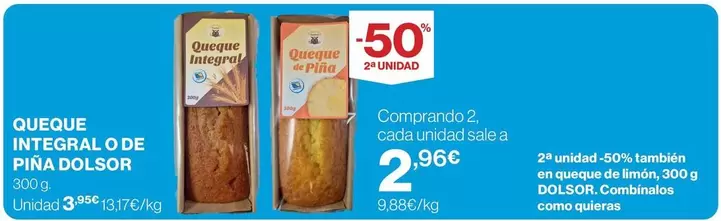 Queque Integral O De Pina