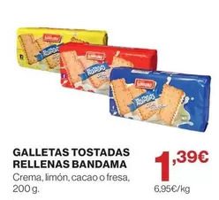 Bandama - Galletas Tostadas Rellenas
