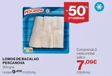 Pescanova - Lomos De Bacalao