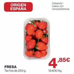 origen - Fresa