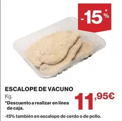 Escalope De Vacuno