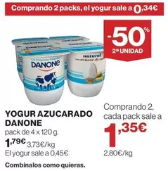 Danone - Yogur Azucarado