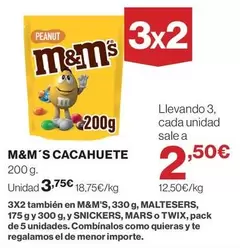M&M's - Cacahuete