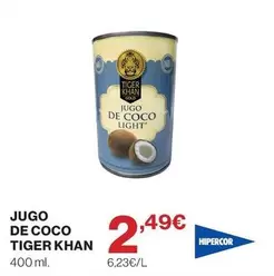 tiger khan - Jugo De Coco
