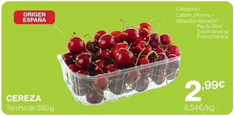 origen - Cereza
