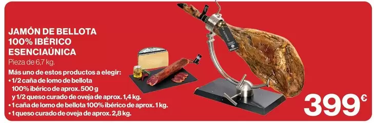 Bellota - Jamón De 100% Ibérico Esenciaúnica