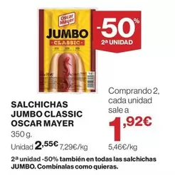 Oscar Mayer - Salchichas Jumbo Classic