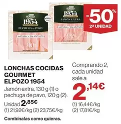 elpozo - Lonchas Cocidas Gourmet 1954