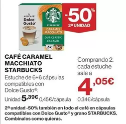 starbucks - Cafe Caramel Macchiato