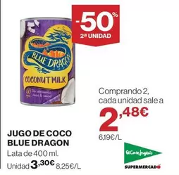 blue dragon - Jugo De Coco