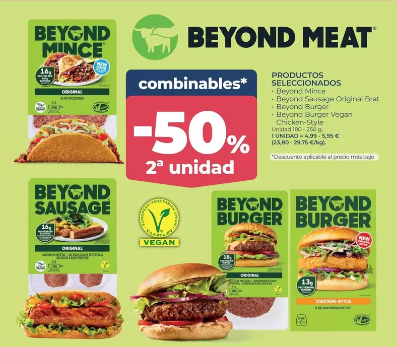 Beyond - Productos Seleccionados