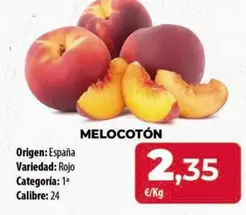 origen - Melocoton