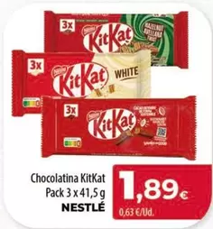 Nestlé - Chocolatina Kitkat