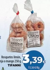 Tifanni - Rosquetes Limón, Ninja O Mango