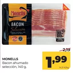 Monells - Bacon Ahumado Seleccion