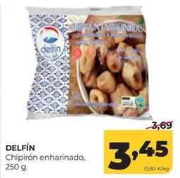 Delfín - Chipirón Enharinado