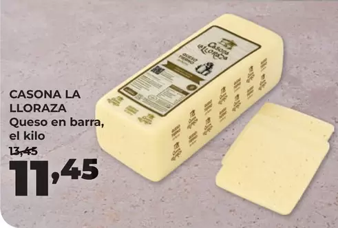 Queso En Barra