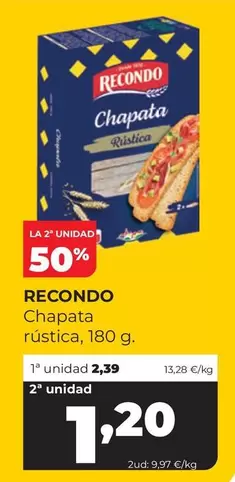 Recondo - Chapata Rustica