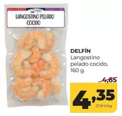 Delfín - Langostino Pelado Cocido