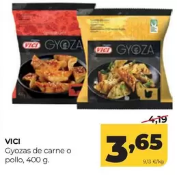 VICI - Gyozas De Carne O Pollo