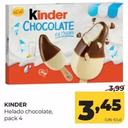 Kinder - Helado Chocolate