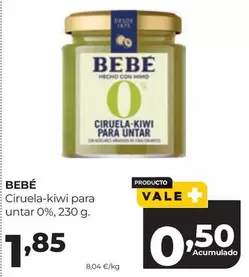 Bebé - Ciruela-Kiwi Para Untar 0%