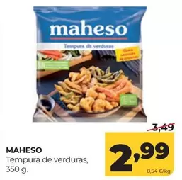 Maheso - Tempura De Verduras
