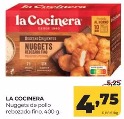 La Cocinera - Nuggets De Pollo Rebozado Fino