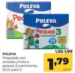 Puleva - Preparado Con Cereales Y Fruta O Peques 3 Crecimiento