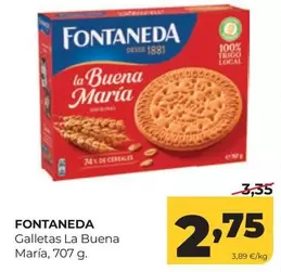 Fontaneda - Galletas La Buena Maria