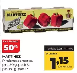 Martínez - Pimientos Enteros