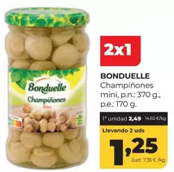 Bonduelle - Champiñones