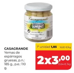 Casagrande - Yemas De Esparragos Gruesas