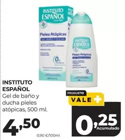 Instituto Español - Gel De Bano Y Ducha Pieles Atopicas
