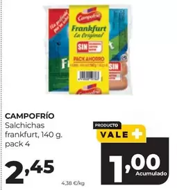 Campofrío - Salchichas Frankfurt