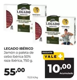 Legado Ibérico - Jamon O Paleta De Cebo Iberica 50% Raza Iberica