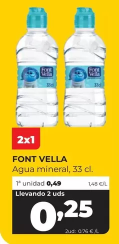 Font Vella - Agua Mineral