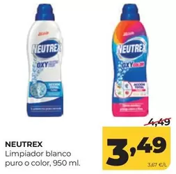 Neutrex - Limpiador Blanco Puro O Color