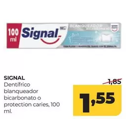 Signal - Dentifrico Blanqueador Bicarbonato O Protection Caries