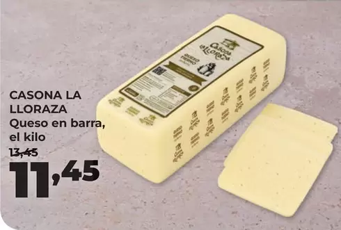 Queso En Barra