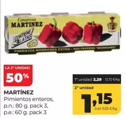 Martínez - Pimientos Enteros