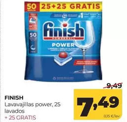 Finish - Lavavajillas Power