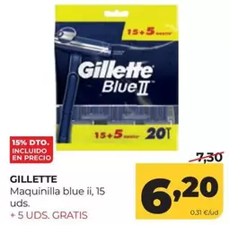 Gillette - Maquinilla Blue Ii