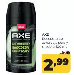 Axe - Desodorante Zona Baja Pera Y Madera