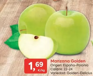 origen - Manzana Golden